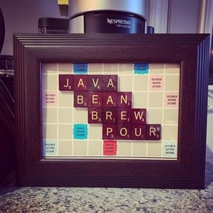 Scrabble frame -8x10 - new